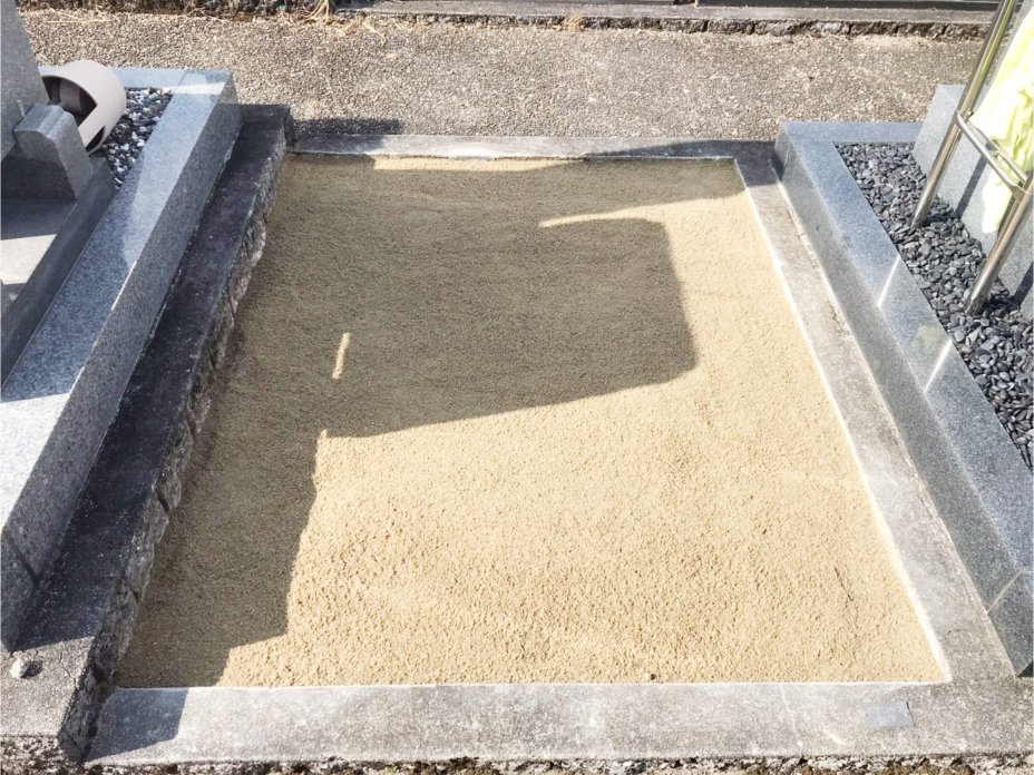 お墓じまい完成後の更地