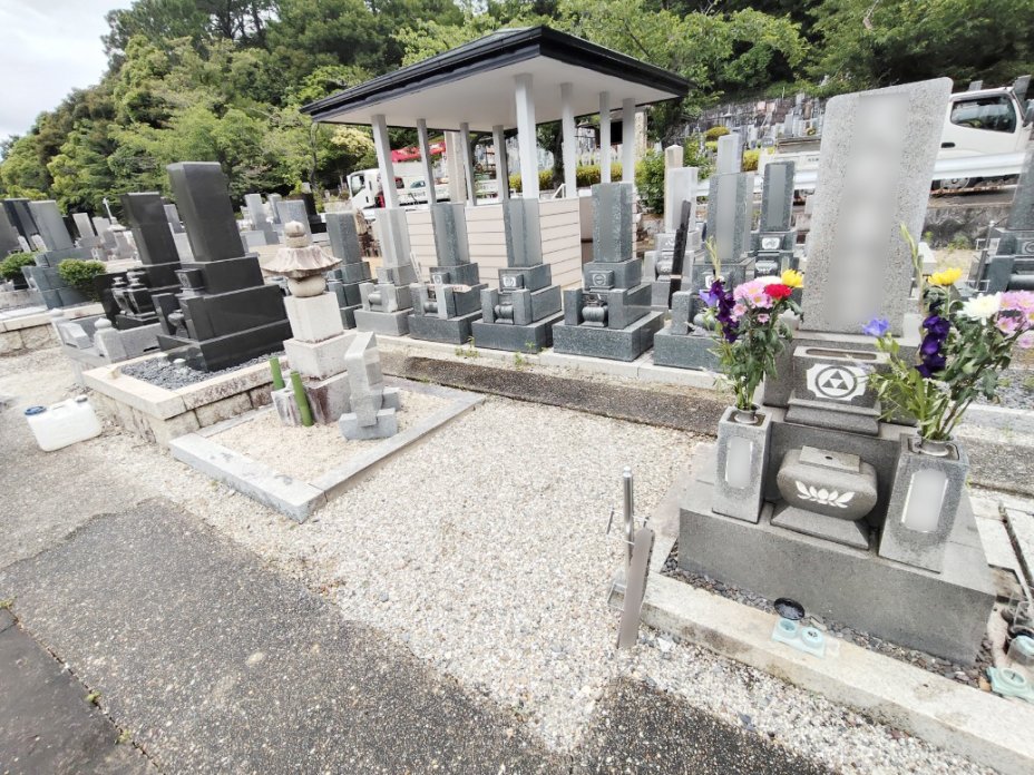 解体前のお墓